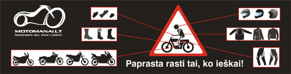 Motoprekių ir motopaslaugų katalogas!