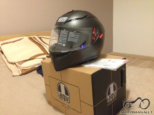 AGV Beveik naujas AGV K3 SV black matt salma <small>(M)</small>
