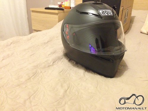 AGV Beveik naujas AGV K3 SV black matt salma  (M) 