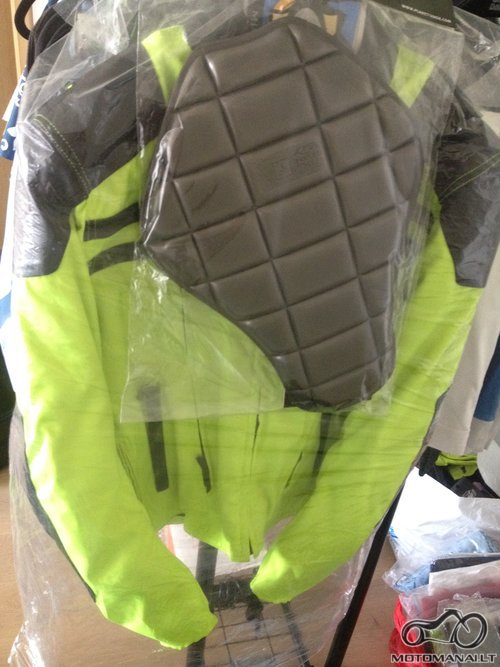 AGV Sport Mission HI-VIZ + KNOX Back Protection