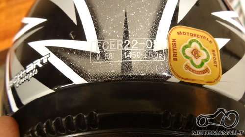 BOX Devetas Box šalmas M-58 dydis  (M, 58) 