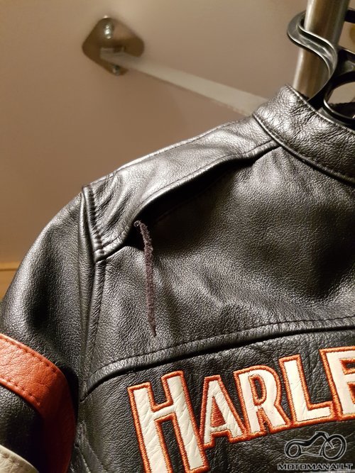 Harley Davidson Odinė moteriška striukė  (Juoda) 