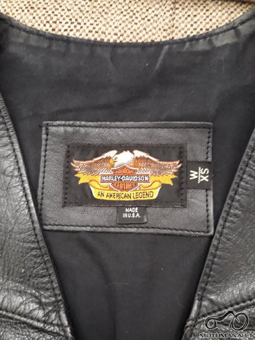 Harley-Davidson Originali HD odinė moteriška liemenė  (SX/M) 