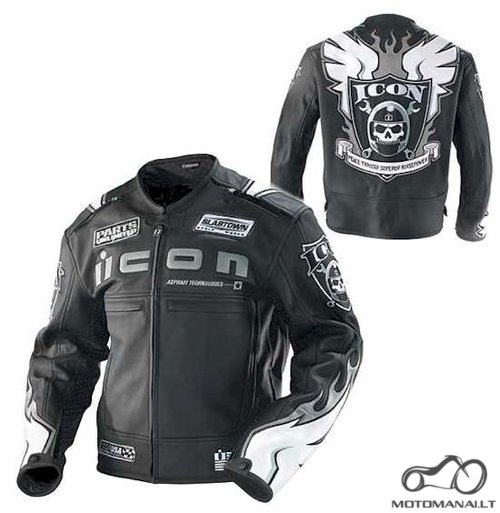 Icon ICON odinę motociklininko striuke  (XL) 