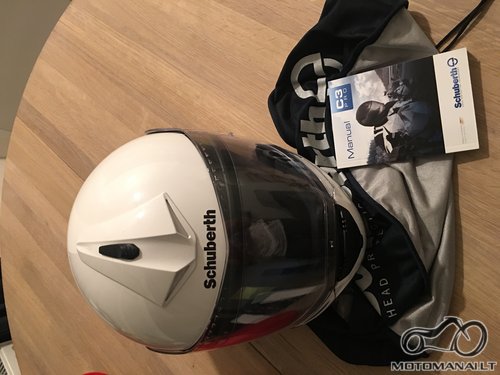 Schuberth Schuberth C3 Pro M dydis Baltas  (M) 