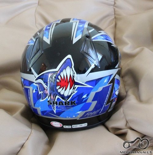 Shark Shark pilkas šalmas XS ir margas XL  (XS, XL) 