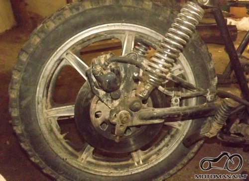 YAMAHA'86 yamaha xs 400 dalim