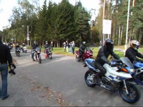 Baikeriu moto sezono uzdarymas 2012 m