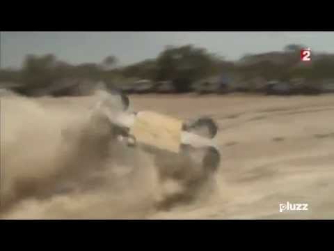 Benediktas Vanagas roll over and go on Day 2, Dakar 2013