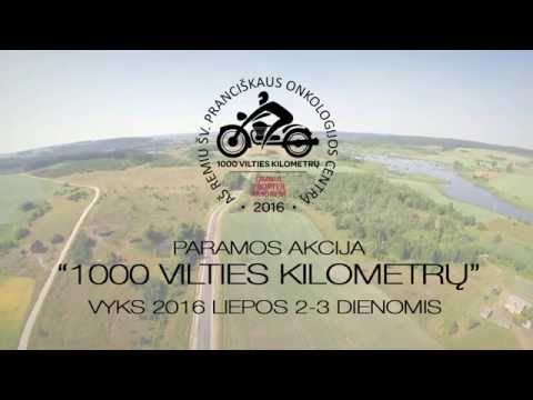 Motociklininkų paramos akcija "1000 vilties kilometrų" 2016