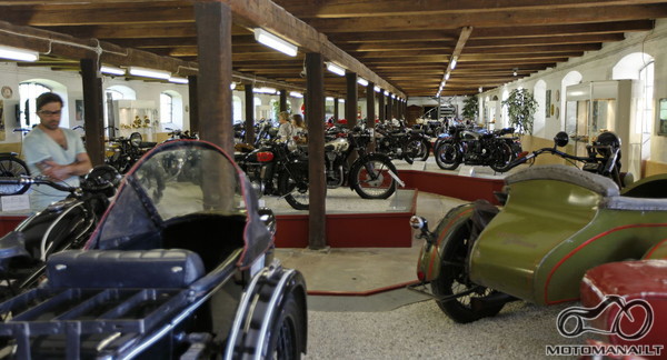 Egeshkov'o motociklų kolekcija.