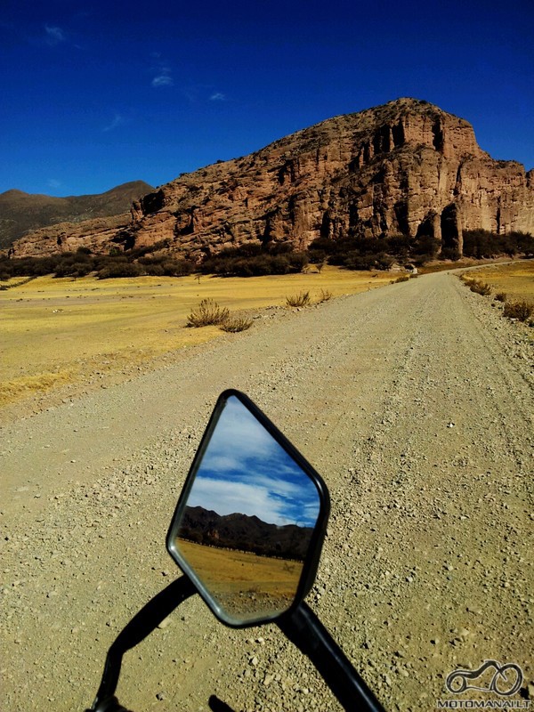 paskutiniai km iki Tupiza,Bolivia