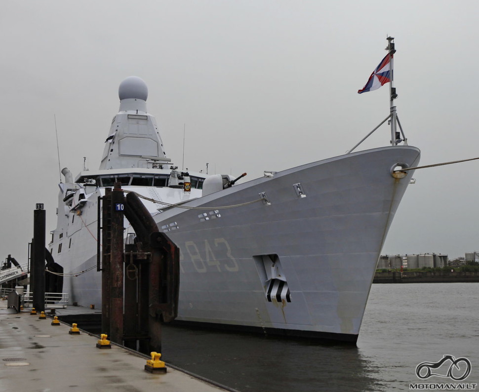 Karinis laivas 'Zr.Ms. Groningen'