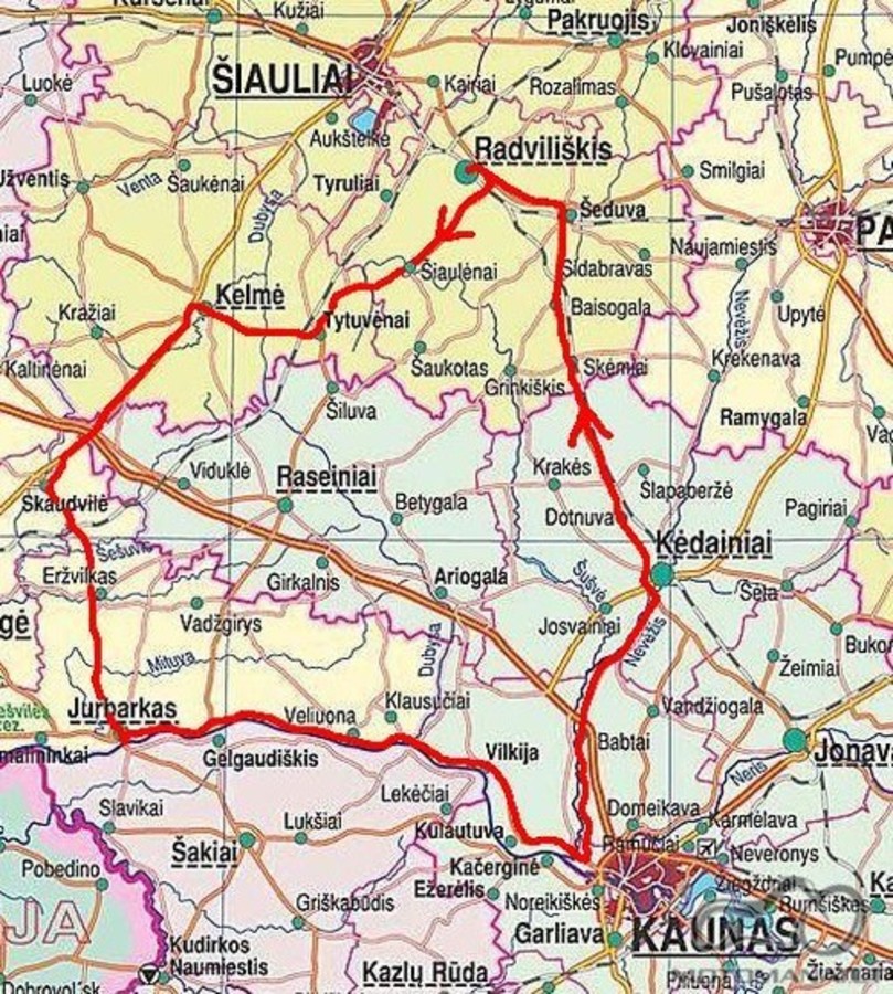Keliaukime po Lietuvą!