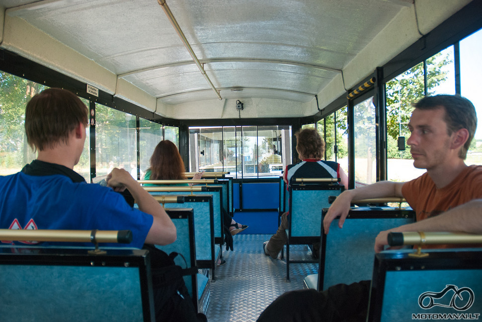 'Traukinuko' viduje