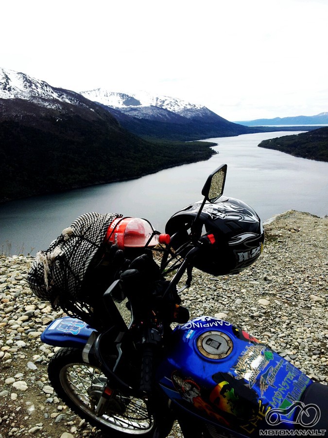 Paso Garibaldi, Tierra del Fuego, apie 70km iki Ushuaia