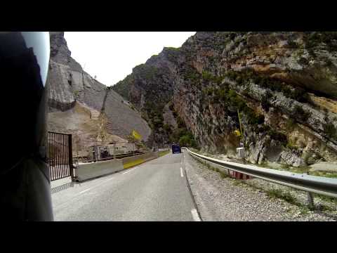 PART2. Motorcycle trip Europe, Suzuki GSR 750, France, Italy, Austria, GOPRO HERO3 BLACK