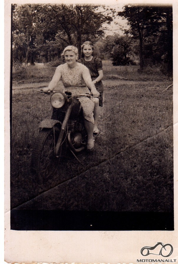 Mano senelė, ~1960 metai