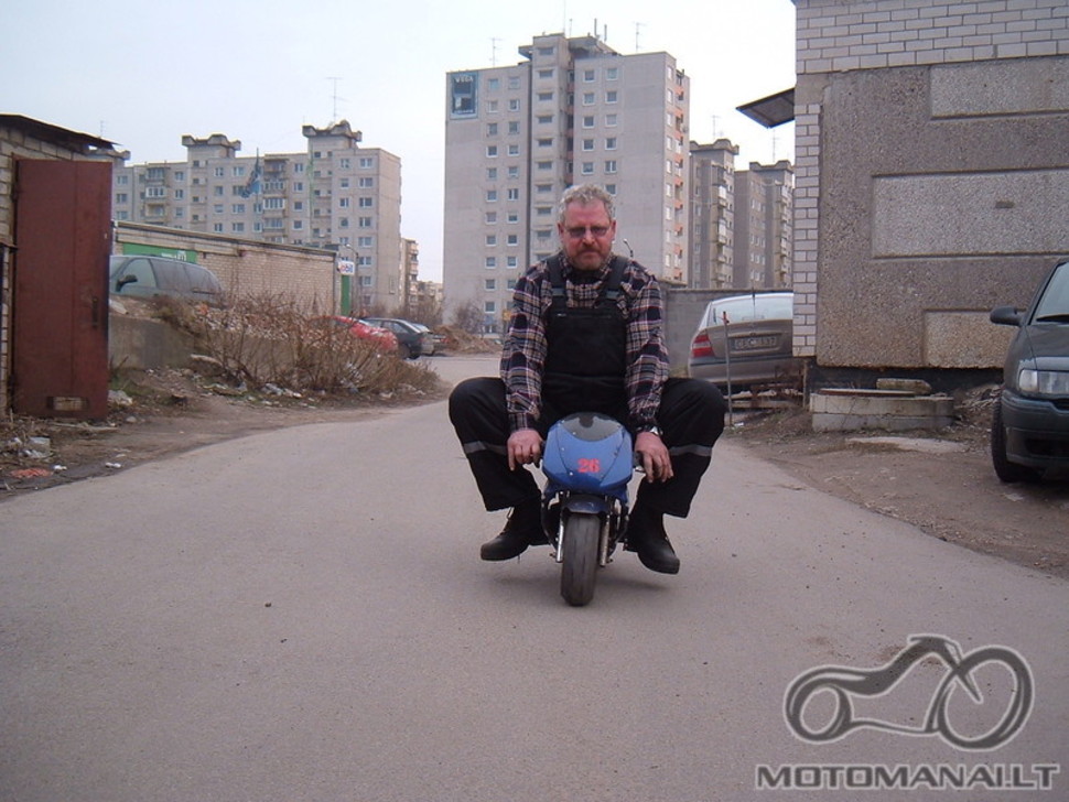 Vakar maciau motomana
