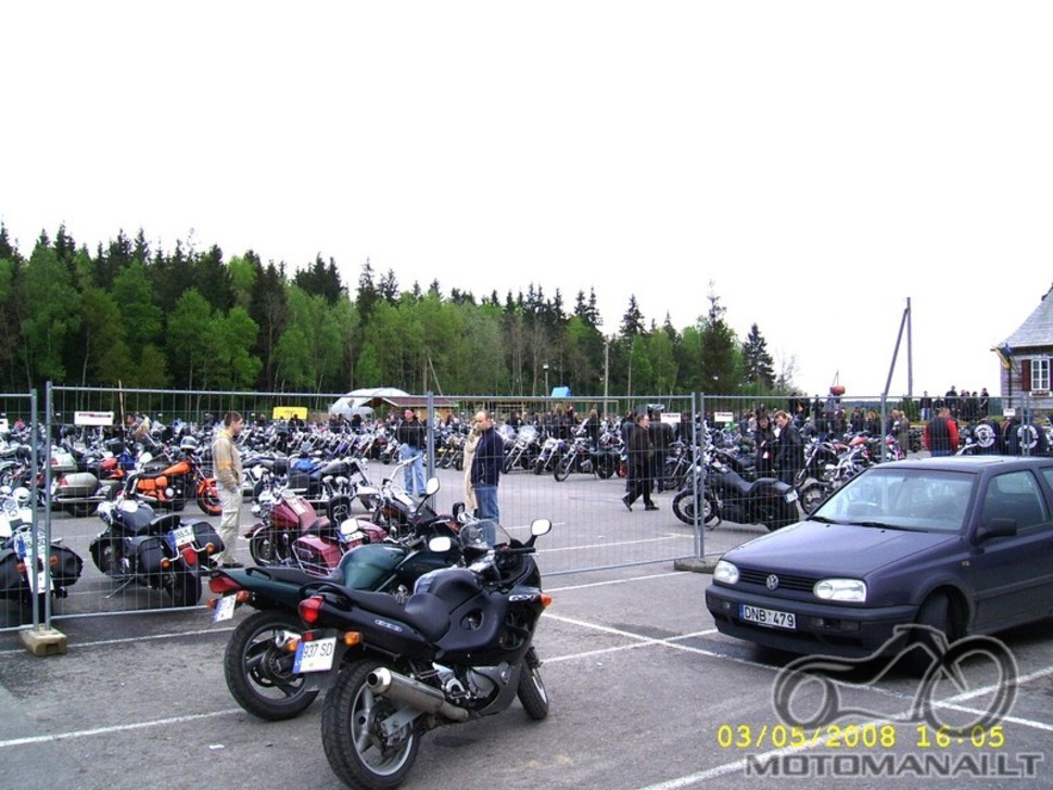 Sezono atidarymas Traku dvarkiemyje 2008m.