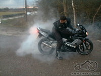 Honda Nsr 125R Burnout