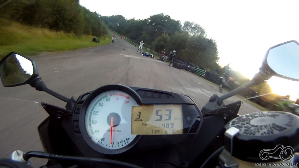 Nepasisekė ir GSXR
