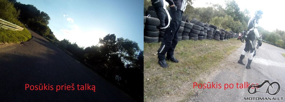 Atitvarai prieš ir po talkos