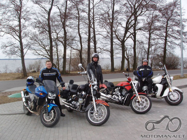 Moto pasivažinėjimai Klaipedoje(h);)
