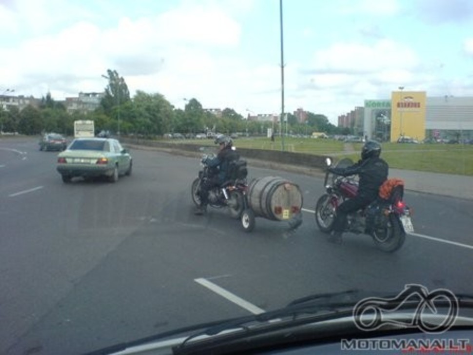 Moto pasivažinėjimai Klaipedoje(h);)