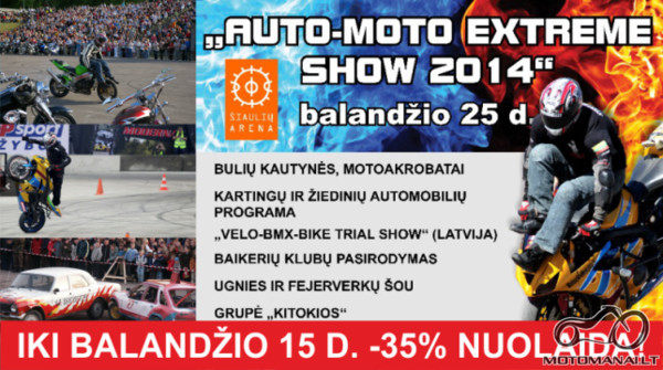 AUTO-MOTO EXTREME SHOW 2014