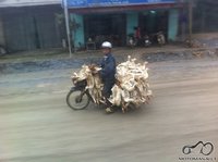 Čia ne aš :) bet tie kurie galvoja kad su motociklu negalima pasiimti daug bagažo - gali galvoti iš naujo :)