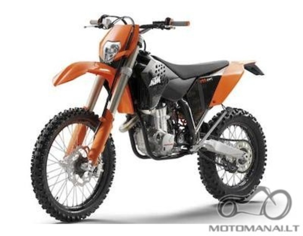 Atsakytas: KTM 400 EXC Dirt Bike '09