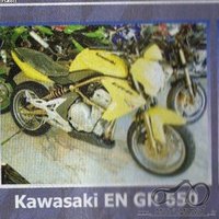 ATSAKYTA - Sandra R. Ros pozuoja šalia KAWASAKI ER-6N motociklo