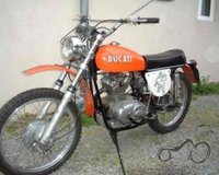 Atsakyta: Ducati 125 Scrambler, 1973