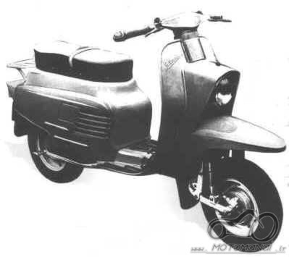 Atsakyta. Motoroleris Vyatka V-150M