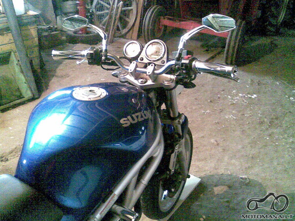 pavogtas Suzuki SV650