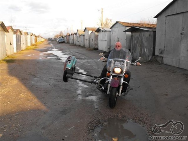 Honda VTX1300 su lopšiu :S