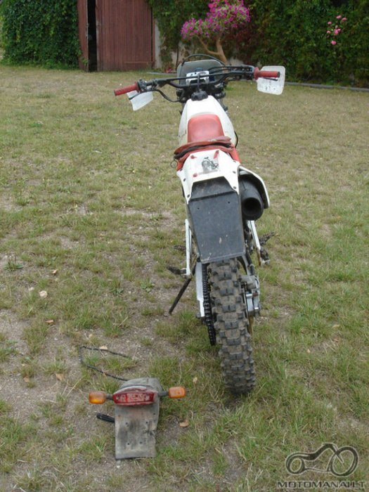 Honda XR 250 '91 Prikėlimas gatvei.