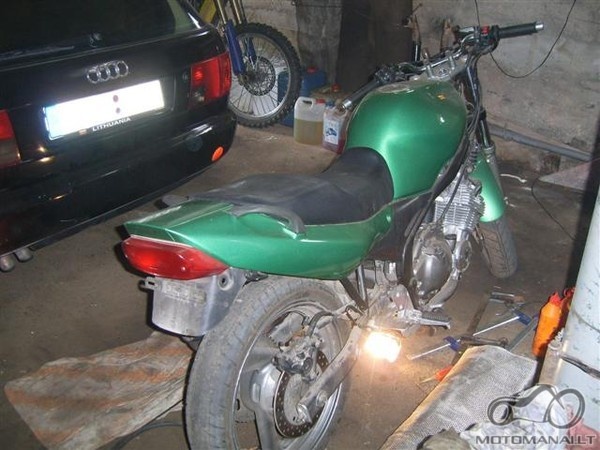 Yamaha XJ tvarkymas