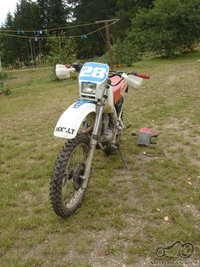 Honda XR 250 '91 Prikėlimas gatvei.