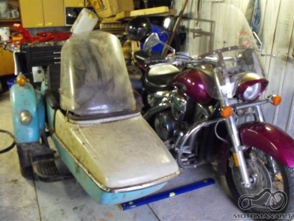 Honda VTX1300 su lopšiu :S