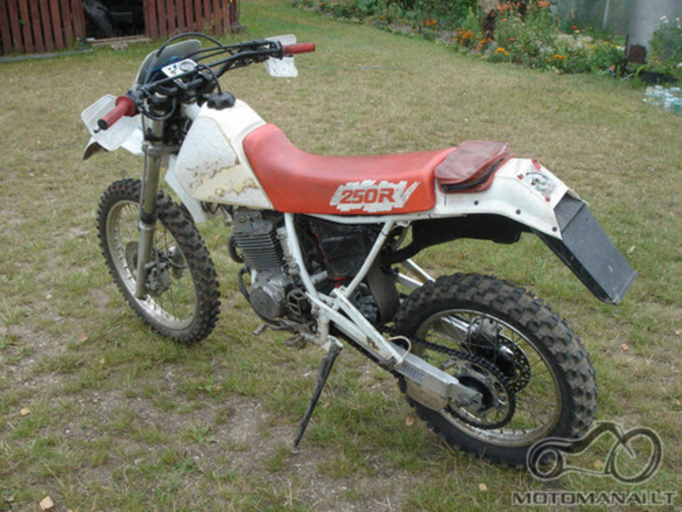 Honda XR 250 '91 Prikėlimas gatvei.