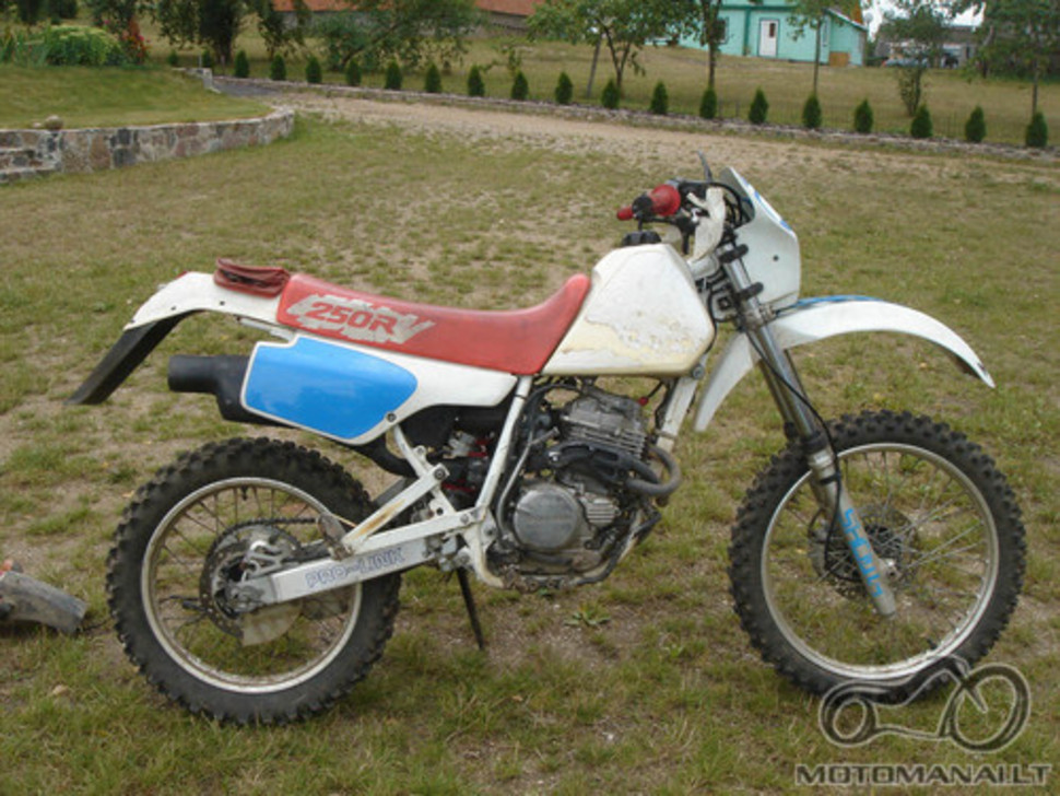 Honda XR 250 '91 Prikėlimas gatvei.