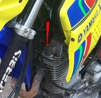 XT 600 galvutes dangtis