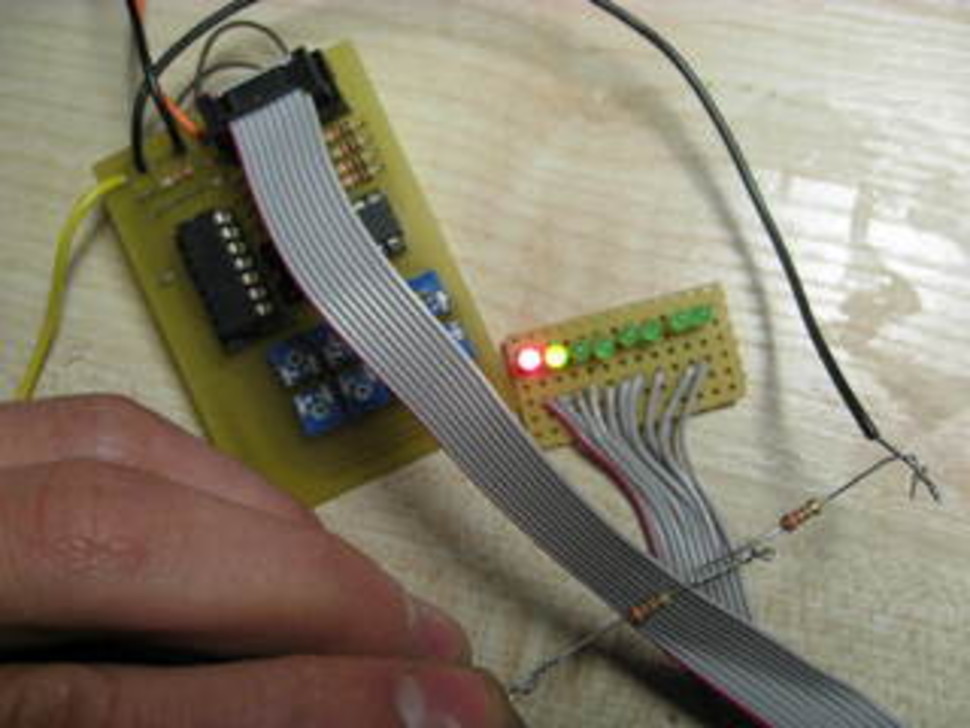 LED bendzino lygio matuokle.