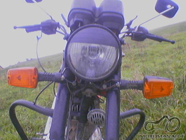 Jawa 350 blue style, padekit