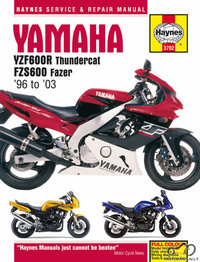 Haynes YZF600R FZS600