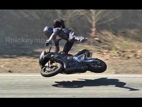 HD Scariest And Horrible Motorcycle Crashes Caught On Tape 2013 Accidents Compilation