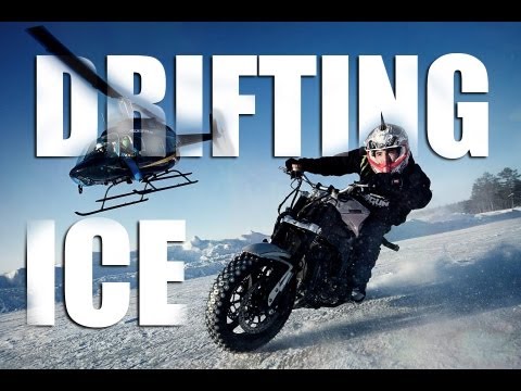 Ice Drifting Motorbike - Gymkhana - Jorian Ponomareff