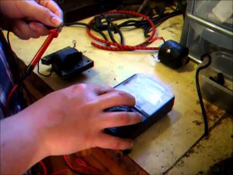 How to; Test HT ignition coils, HT leads, joiners and caps with a Multimeter.
